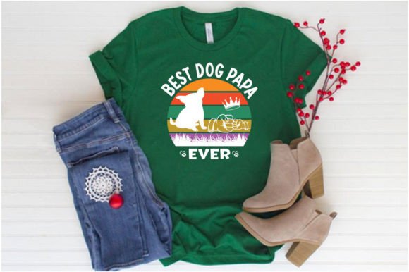 Best Dog Papa Ever SVG: Graphics for Creative Freebies