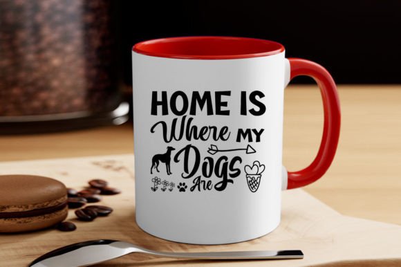 HOME IS WHERE MY DOGS ARE, SVG