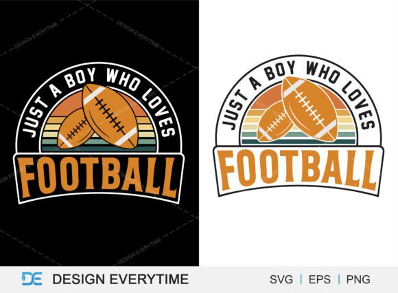 Just a Boy Who Loves Football Design: Graphics for Local Business
