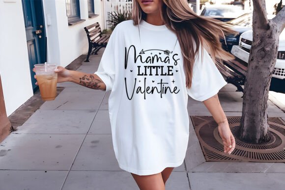 Mama’s Little Valentine SVG Design: Graphics & Freebies for Branding
