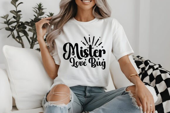Mister Love Bug Craft SVG: Graphics for Freebies