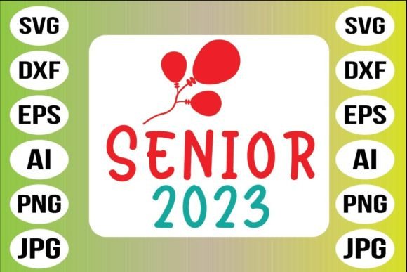 Senior 2023 Design: Graphics and Freebies for Modern Branding